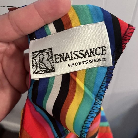 Vintage Renaissance sportswear top Size Small - Picture 3 of 6